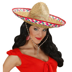 Mexické sombrero 52 cm